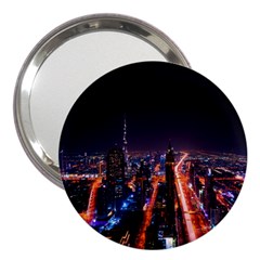 Dubai Cityscape Emirates Travel 3  Handbag Mirrors by Nexatart