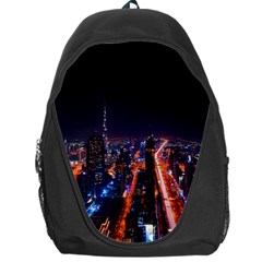 Dubai Cityscape Emirates Travel Backpack Bag by Nexatart