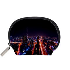 Dubai Cityscape Emirates Travel Accessory Pouches (small)  by Nexatart