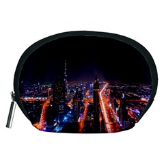 Dubai Cityscape Emirates Travel Accessory Pouches (medium)  by Nexatart