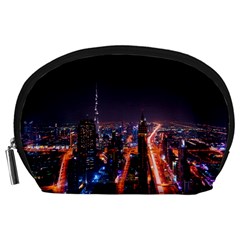 Dubai Cityscape Emirates Travel Accessory Pouches (large)  by Nexatart