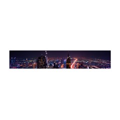 Dubai Cityscape Emirates Travel Flano Scarf (mini) by Nexatart