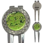 Greenery Paddy Fields Rice Crops 3-in-1 Golf Divots Front