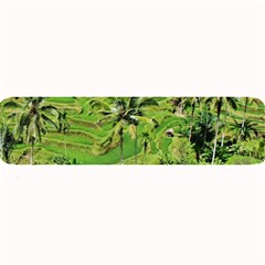 Greenery Paddy Fields Rice Crops Large Bar Mats by Nexatart