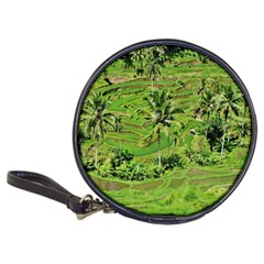 Greenery Paddy Fields Rice Crops Classic 20-cd Wallets by Nexatart