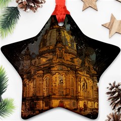 Dresden Frauenkirche Church Saxony Ornament (star) by Nexatart