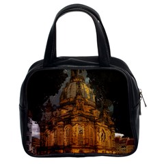 Dresden Frauenkirche Church Saxony Classic Handbags (2 Sides) by Nexatart