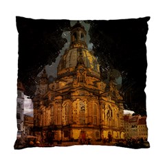 Dresden Frauenkirche Church Saxony Standard Cushion Case (one Side) by Nexatart