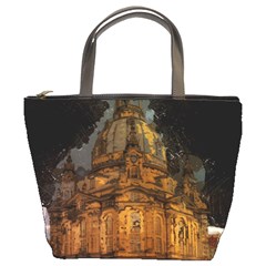 Dresden Frauenkirche Church Saxony Bucket Bags by Nexatart