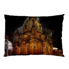 Dresden Frauenkirche Church Saxony Pillow Case (two Sides) by Nexatart