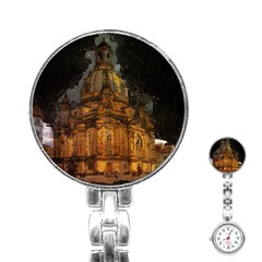 Dresden Frauenkirche Church Saxony Stainless Steel Nurses Watch by Nexatart