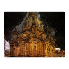 Dresden Frauenkirche Church Saxony Double Sided Flano Blanket (mini)  by Nexatart