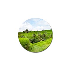 Bali Rice Terraces Landscape Rice Golf Ball Marker (10 Pack) by Nexatart