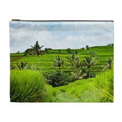 Bali Rice Terraces Landscape Rice Cosmetic Bag (xl) by Nexatart