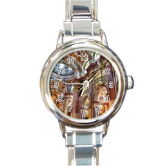 Baroque Church Collegiate Church Round Italian Charm Watch by Nexatart