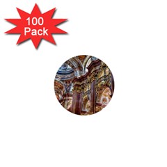 Baroque Church Collegiate Church 1  Mini Buttons (100 Pack)  by Nexatart