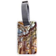 Baroque Church Collegiate Church Luggage Tags (one Side)  by Nexatart