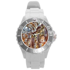 Baroque Church Collegiate Church Round Plastic Sport Watch (l) by Nexatart