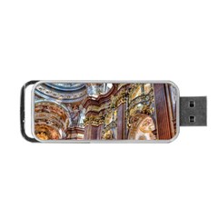 Baroque Church Collegiate Church Portable Usb Flash (one Side) by Nexatart