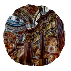 Baroque Church Collegiate Church Large 18  Premium Round Cushions by Nexatart