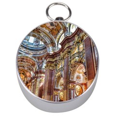 Baroque Church Collegiate Church Silver Compasses by Nexatart