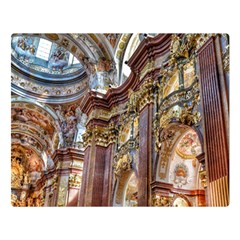 Baroque Church Collegiate Church Double Sided Flano Blanket (large)  by Nexatart