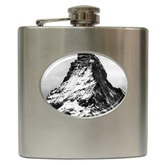 Matterhorn Switzerland Mountain Hip Flask (6 Oz) by Nexatart