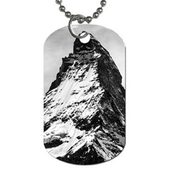 Matterhorn Switzerland Mountain Dog Tag (two Sides) by Nexatart