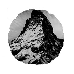 Matterhorn Switzerland Mountain Standard 15  Premium Round Cushions by Nexatart