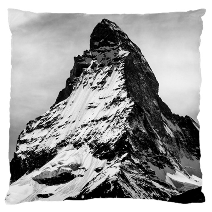 Matterhorn Switzerland Mountain Standard Flano Cushion Case (Two Sides)