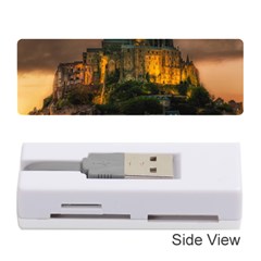 Mont St Michel Sunset Island Church Memory Card Reader (stick)  by Nexatart