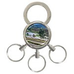 Rice Terrace Rice Fields 3-Ring Key Chains Front