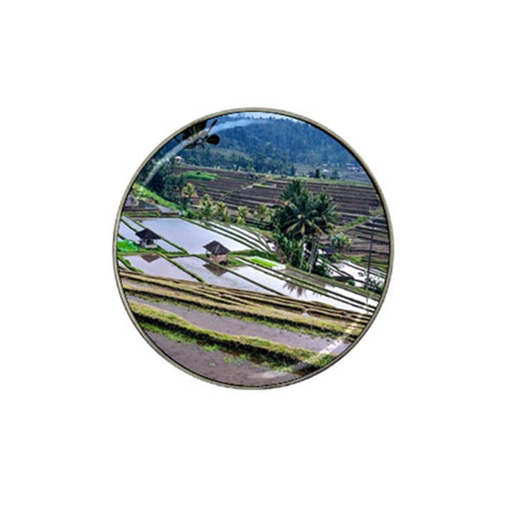 Rice Terrace Rice Fields Hat Clip Ball Marker (4 pack)