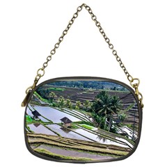 Rice Terrace Rice Fields Chain Purses (two Sides)  by Nexatart