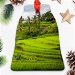 Rice Terrace Terraces Ornament (Bell) Front