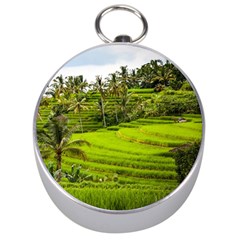 Rice Terrace Terraces Silver Compasses by Nexatart