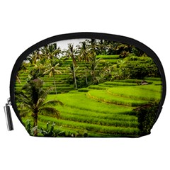 Rice Terrace Terraces Accessory Pouches (large)  by Nexatart