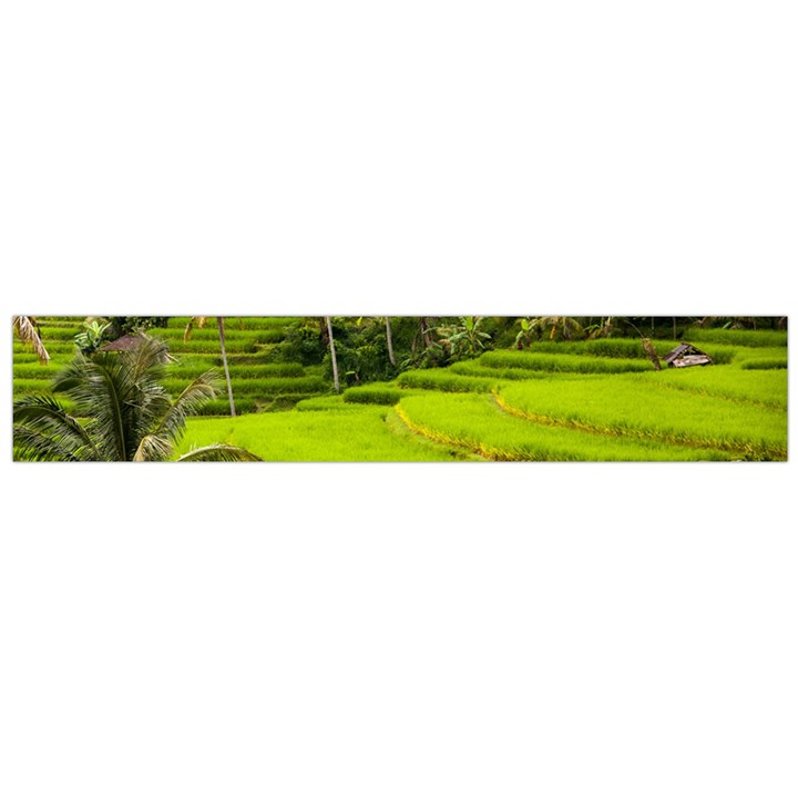 Rice Terrace Terraces Flano Scarf (Large)