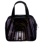 Sainte Chapelle Paris Stained Glass Classic Handbags (2 Sides) Front