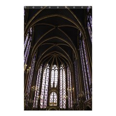 Sainte Chapelle Paris Stained Glass Shower Curtain 48  X 72  (small)  by Nexatart