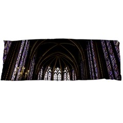 Sainte Chapelle Paris Stained Glass Body Pillow Case Dakimakura (two Sides) by Nexatart