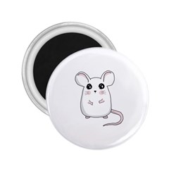 Cute Mouse 2 25  Magnets by Valentinaart