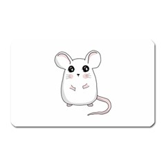 Cute Mouse Magnet (rectangular) by Valentinaart