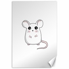 Cute Mouse Canvas 24  X 36  by Valentinaart