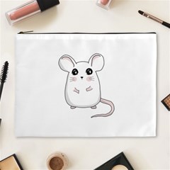 Cute Mouse Cosmetic Bag (xl) by Valentinaart