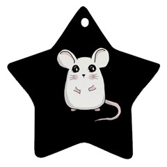 Cute Mouse Ornament (Star)