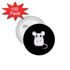 Cute Mouse 1.75  Buttons (100 pack) 