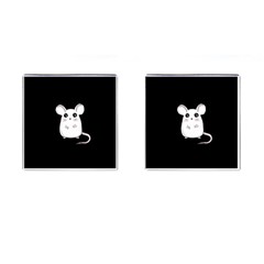 Cute Mouse Cufflinks (Square)