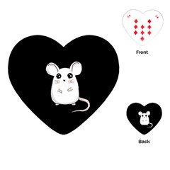 Cute Mouse Playing Cards (Heart) 