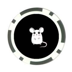 Cute Mouse Poker Chip Card Guard (10 pack)